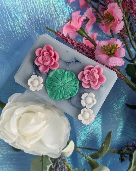 Water Blossoms Decorative Artisan Soap