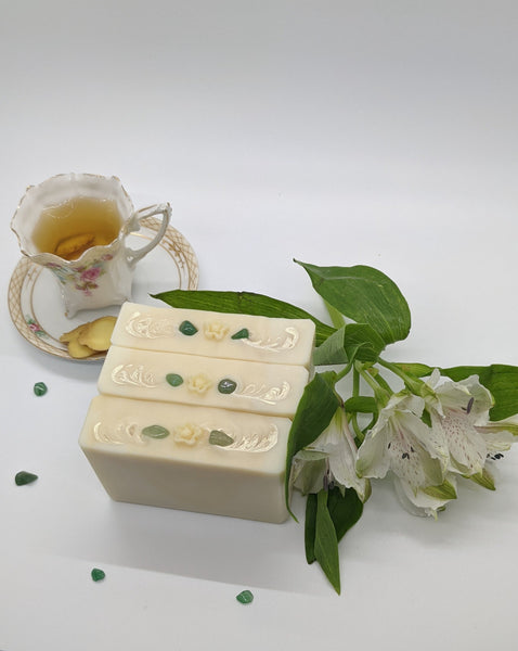 White Tea & Aventurine Artisan Soap